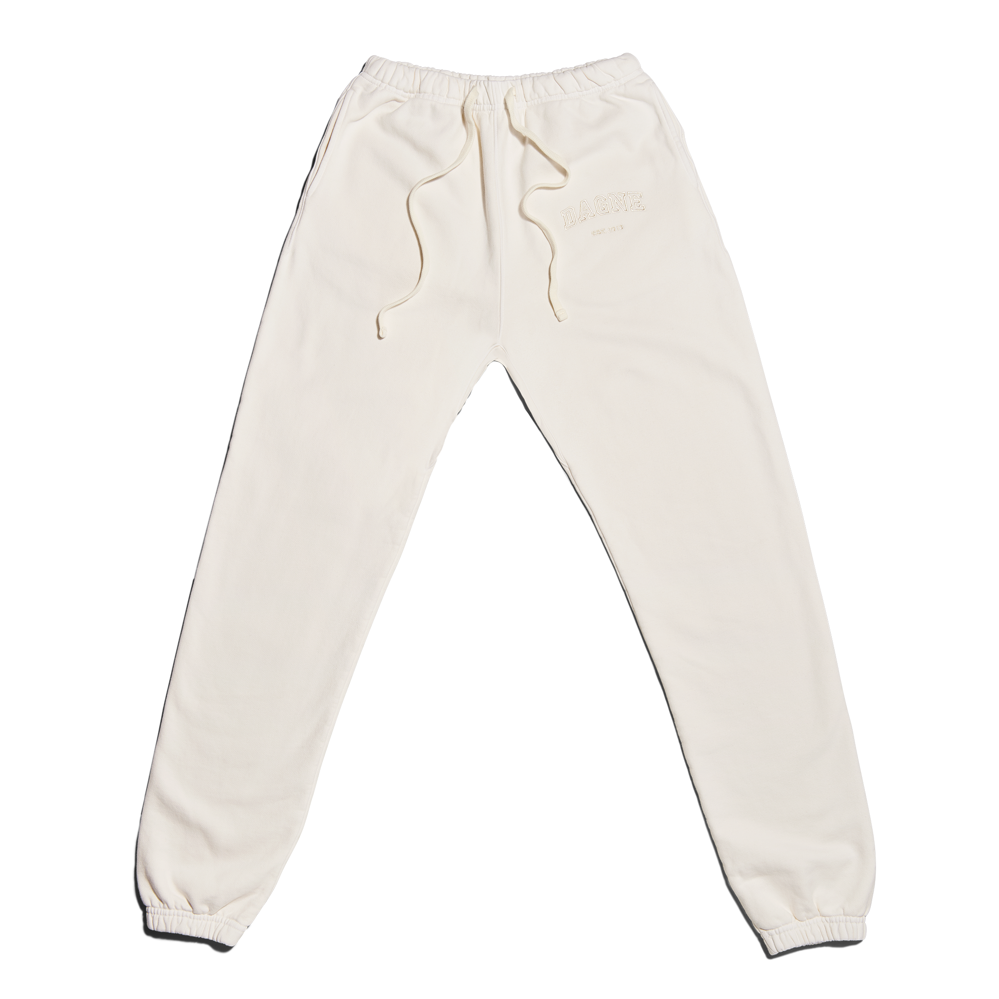 Varsity Logo Sweatpants in Moonbeam, XL